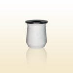 Mate de acero inoxidable color blanco simil standley. Color blanco