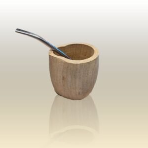 MATE DE ALGARROBO RANCHERO CRUDO PARA PINTAR
