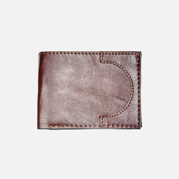 BILLETERA CUERO LISO EXTRA GRANDE CON PORTA TARJETAS CHOCOLATE - El ...